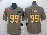 Nike Texans 99 J.J. Watt 2019 Olive Gold Salute To Service Limited Jersey,baseball caps,new era cap wholesale,wholesale hats